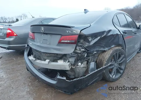 2019 Acura Tlx Tech A-Spec Pkgs из США, поврежденный, VIN 19UUB2F61KA003670